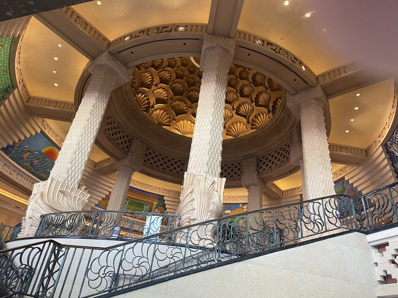 Just the architecture alone is alluring at the Atlantis Bahamas resort